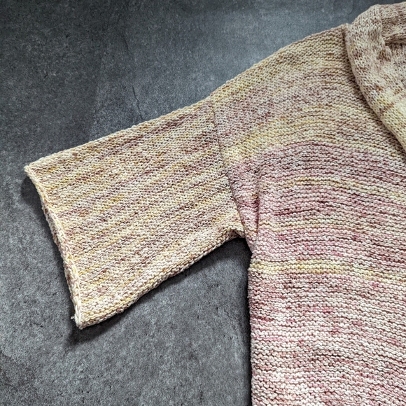 Zadig and Voltaire oversized pastel multicolored loose knit open front cardigan - Picture 15 of 15